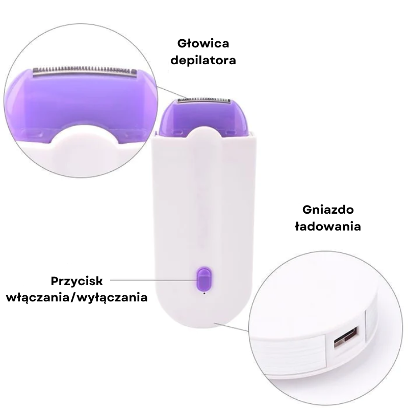 EasyHair™ | Bezbolesny depilator 2 w 1