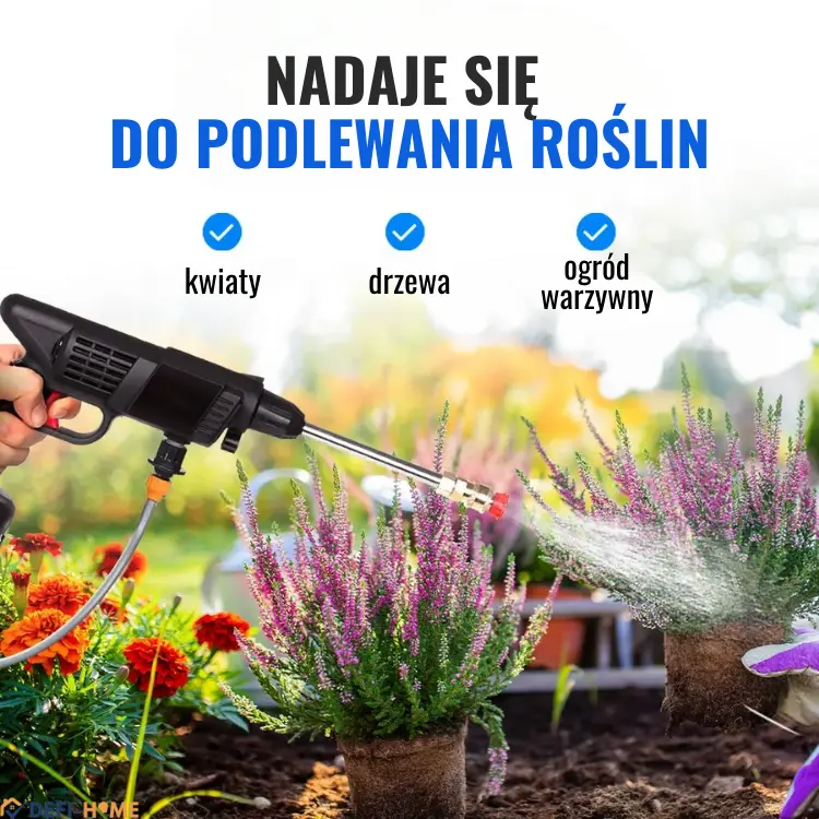 Hydrospray™ - Przenośna myjka wysokociśnieniowa 2 w 1!