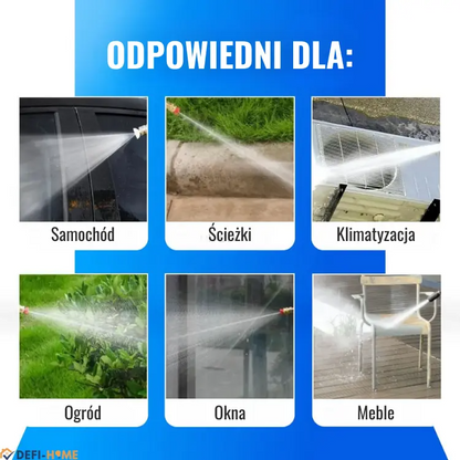 Hydrospray™ - Przenośna myjka wysokociśnieniowa 2 w 1!