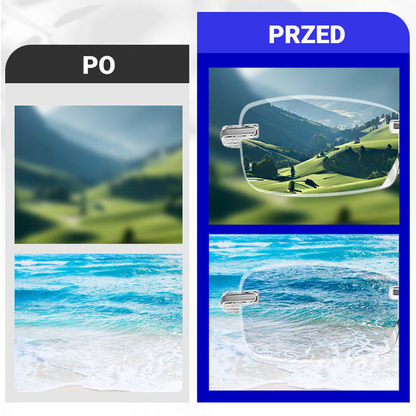 OptiBlue™ | Inteligentne okulary multifokalne